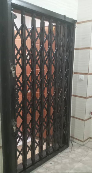 درب آکاردئونی مدل تمام گل، دوجداره ۴لایه