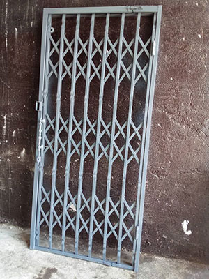 درب آکاردئونی مدل دوبل ۳-لایه پرچ مخفی