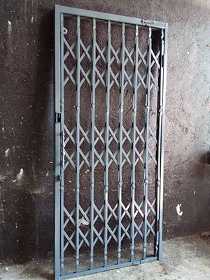 درب آکاردئونی مدل دوبل ۳-لایه پرچ مخفی