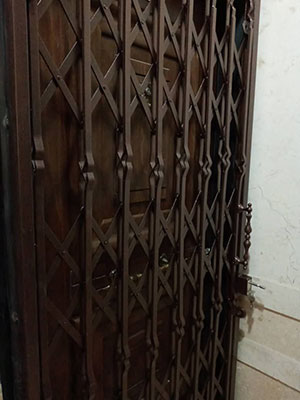 درب آکاردئونی مدل دوبل ۳-لایه پرچ مخفی